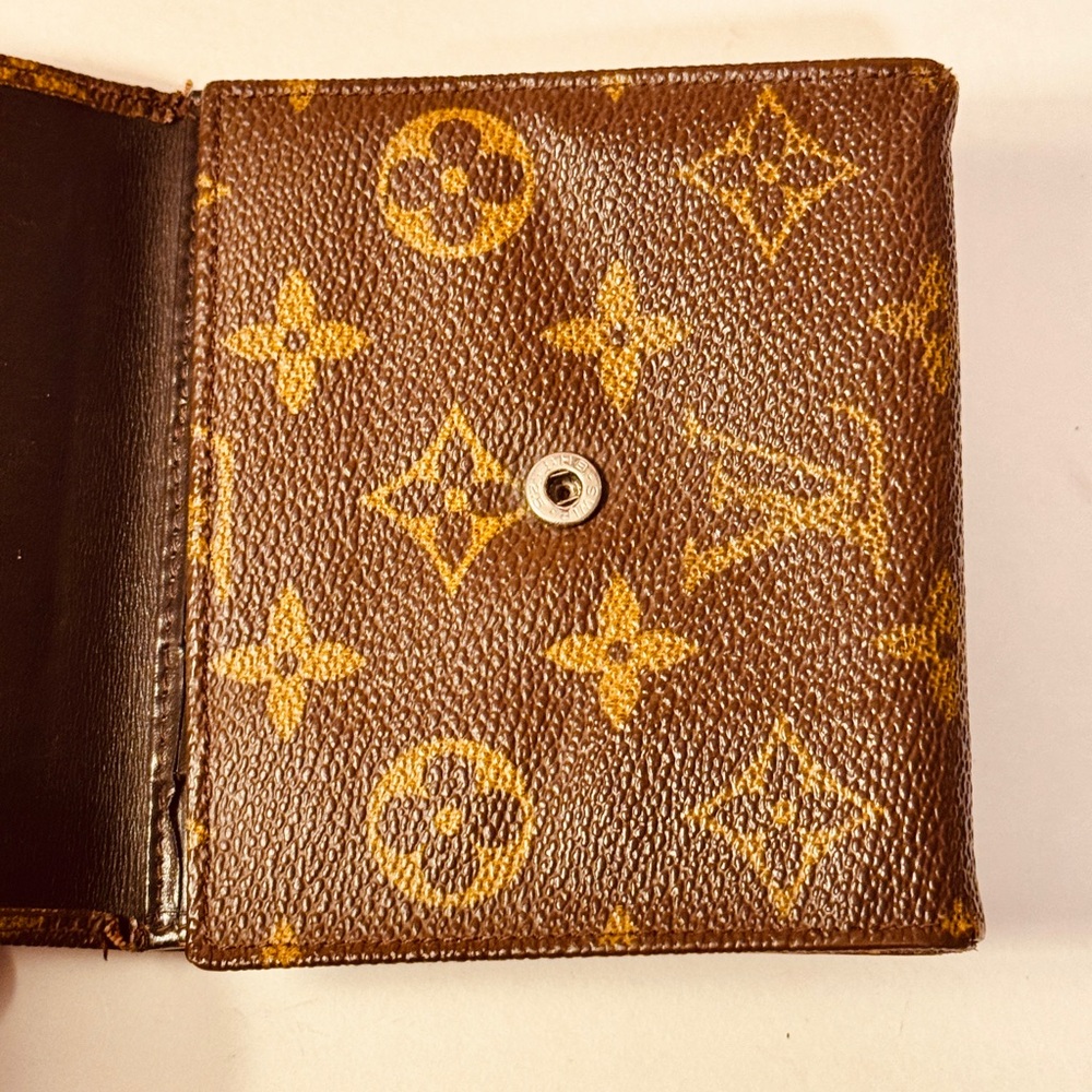 Louis Vuitton Elise Brown Monogram bifold Wallet - Picture 2 of 12